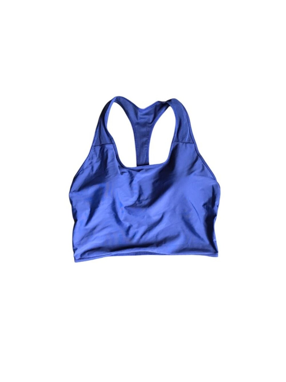 SummerSalt Blue Racerback Bikini Top